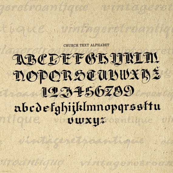 alphabet in script