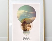Black Keys Poster A3 or to fit Ikea Ribba Frame 390 x 290mm