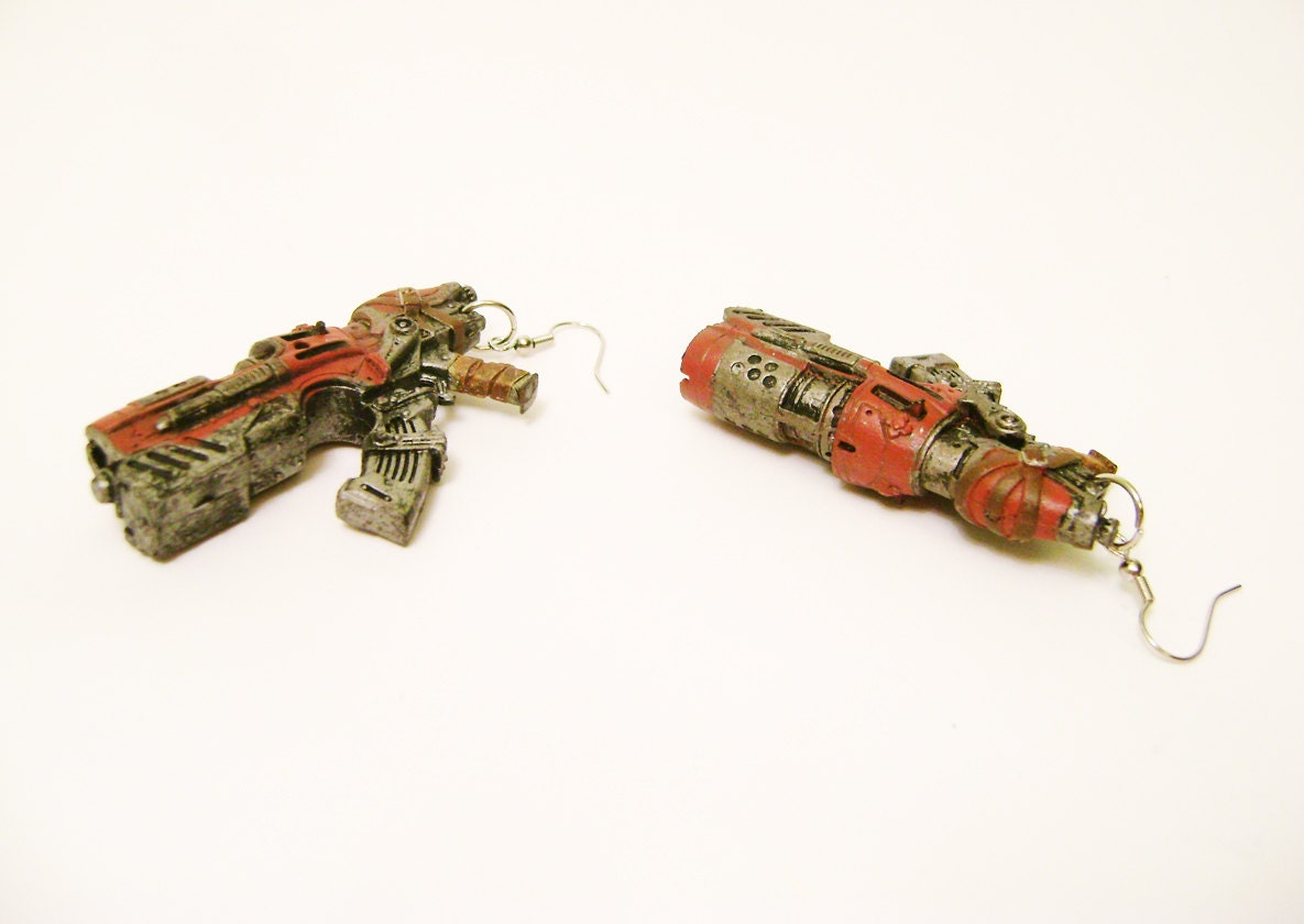 Gears of War Earrings