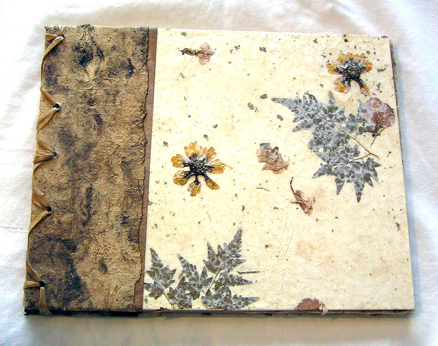 Handmade Japanese Side-bound Book Journal Notebook Album Diary 8" x 10"