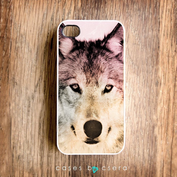 Wolf iPhone 5 Case iPhone Case Accessories Cell Phone iPhone 4 Cover Plastic iPhone Case