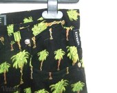 Rare Palm Tree vintage VERSACE high waist trousers
