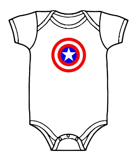 Captain America Onesie