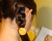 Set of 2 Ponytail Holders, Pony Os, Pony O Strings, Piggy Tails, For Toddlers, Girls, and Women