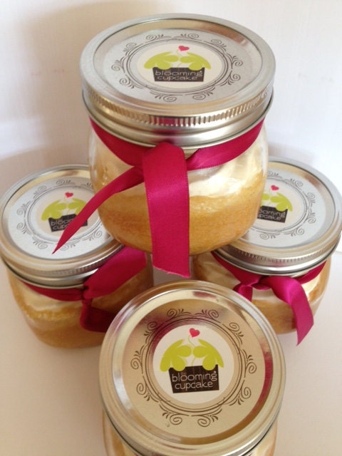 4 Cupcakes in a Jar - Gluten Free - Pint Size