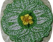 Free Standing Lace Spring Floral Doily Embroidery Design