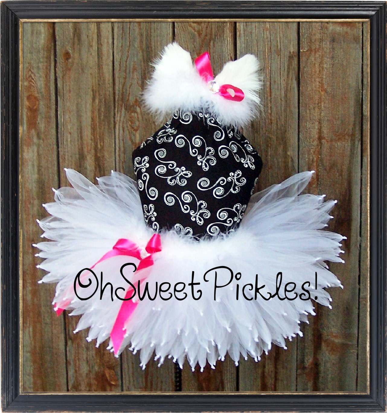 DUSHESS The Persian KITTY - Includes Halloween Cat Costume Tutu & Matching Headband  - Sizes 0, 3, 6, 9, 12, 18, 24 Months, 2t, 3t, 4t, 5t