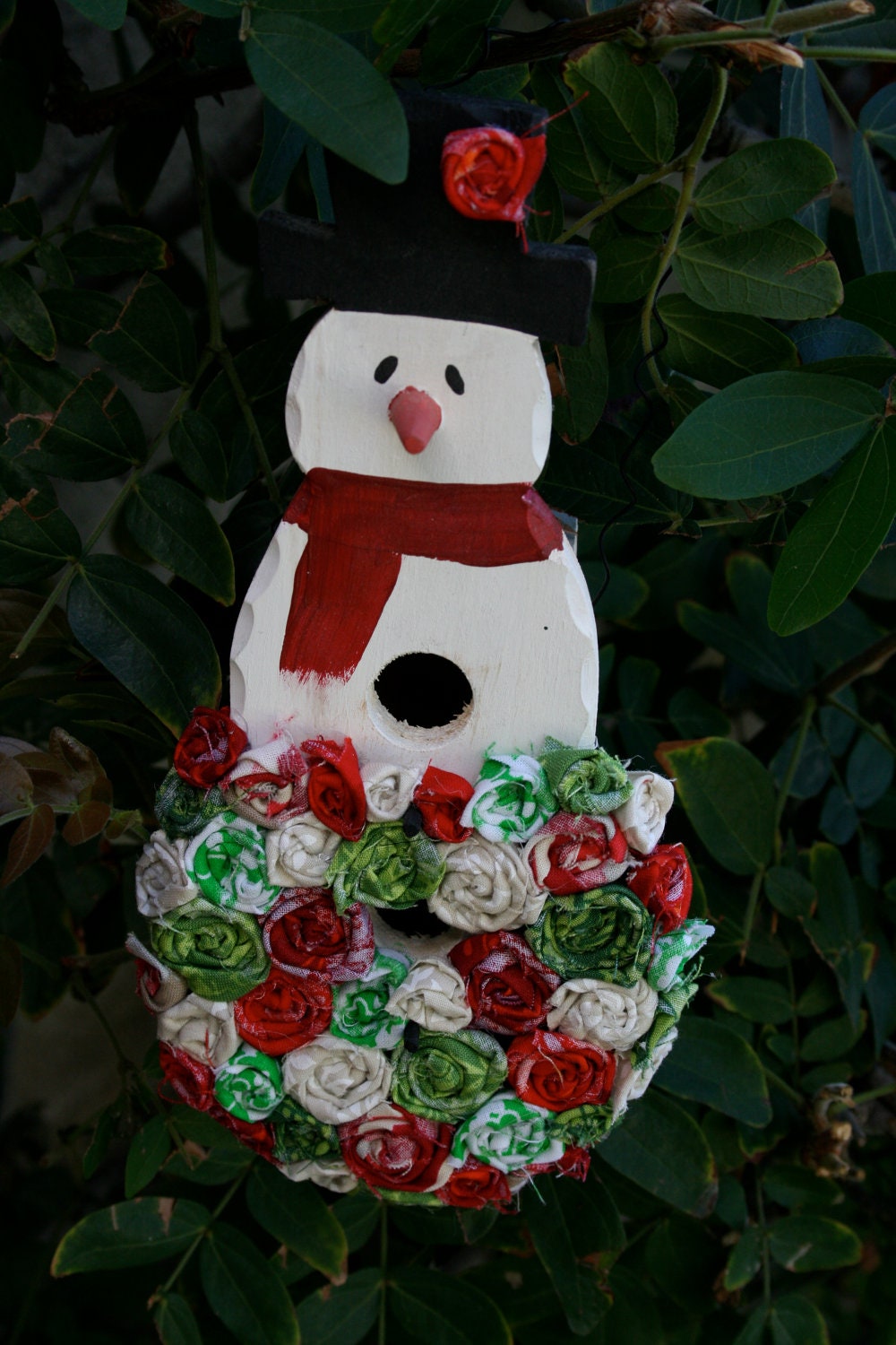 flower snowman