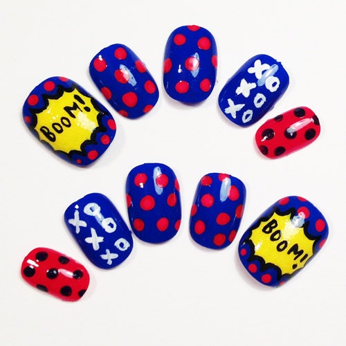 Boom Nails, fake nails, japanese nail art kawaii