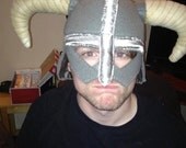 Medieval Style Fleece Iron Helmet