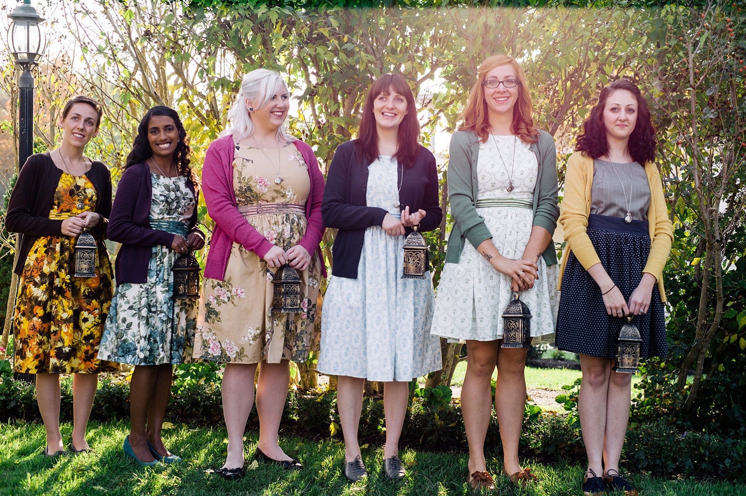 Bridesmaid Jewelry Set - 5 Pocket Watch Clocket Necklaces - Customized for Weddings, Bridesmaids, Mother, Flower Girl - Silver or Bronze