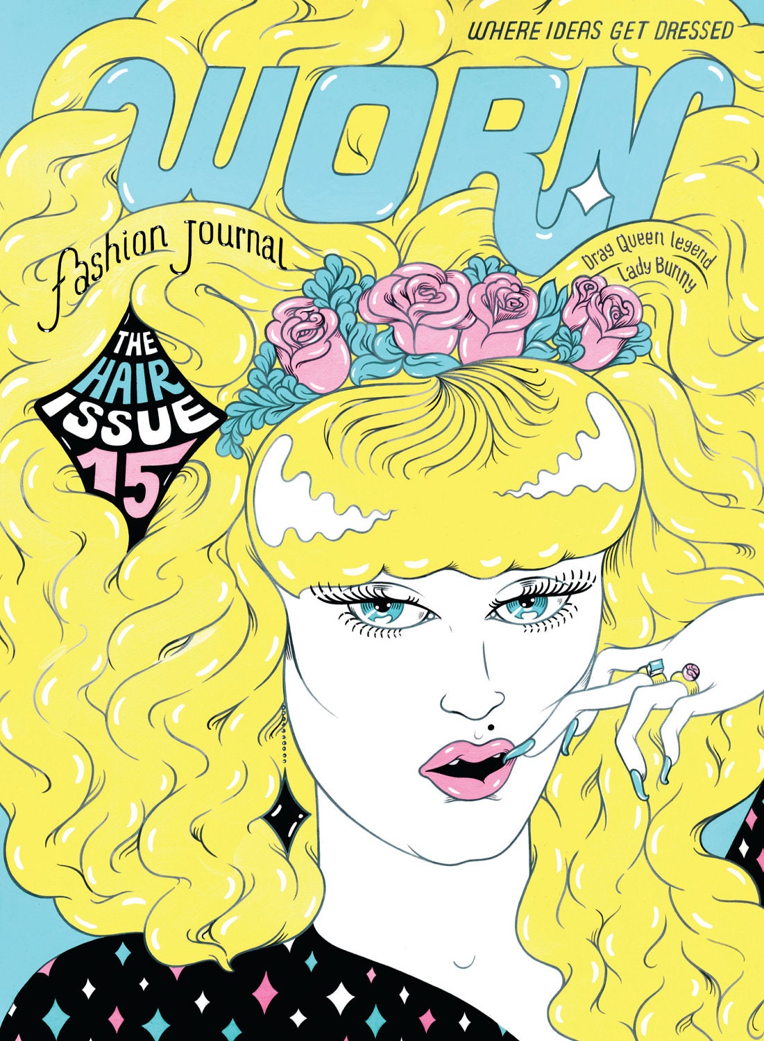 Issue 15 of WORN Fashion Journal - The Hair Issue