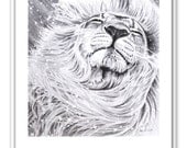Lion Greeting Card