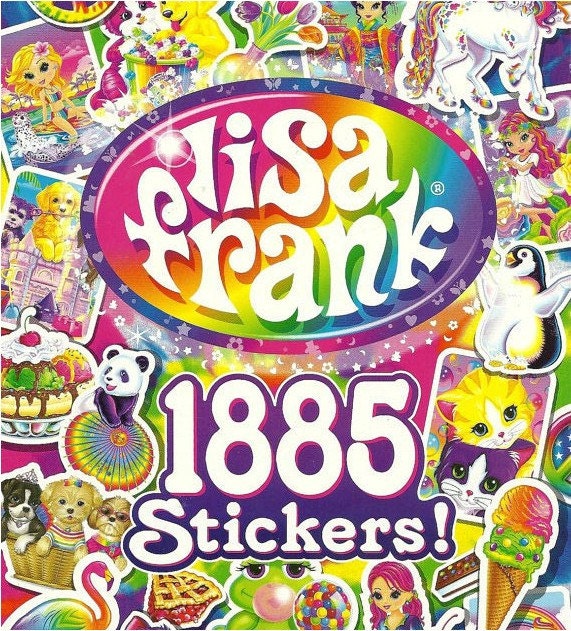 Lisa Frank 1885 Stickers 2nd Official Collector Set Sticker Book
