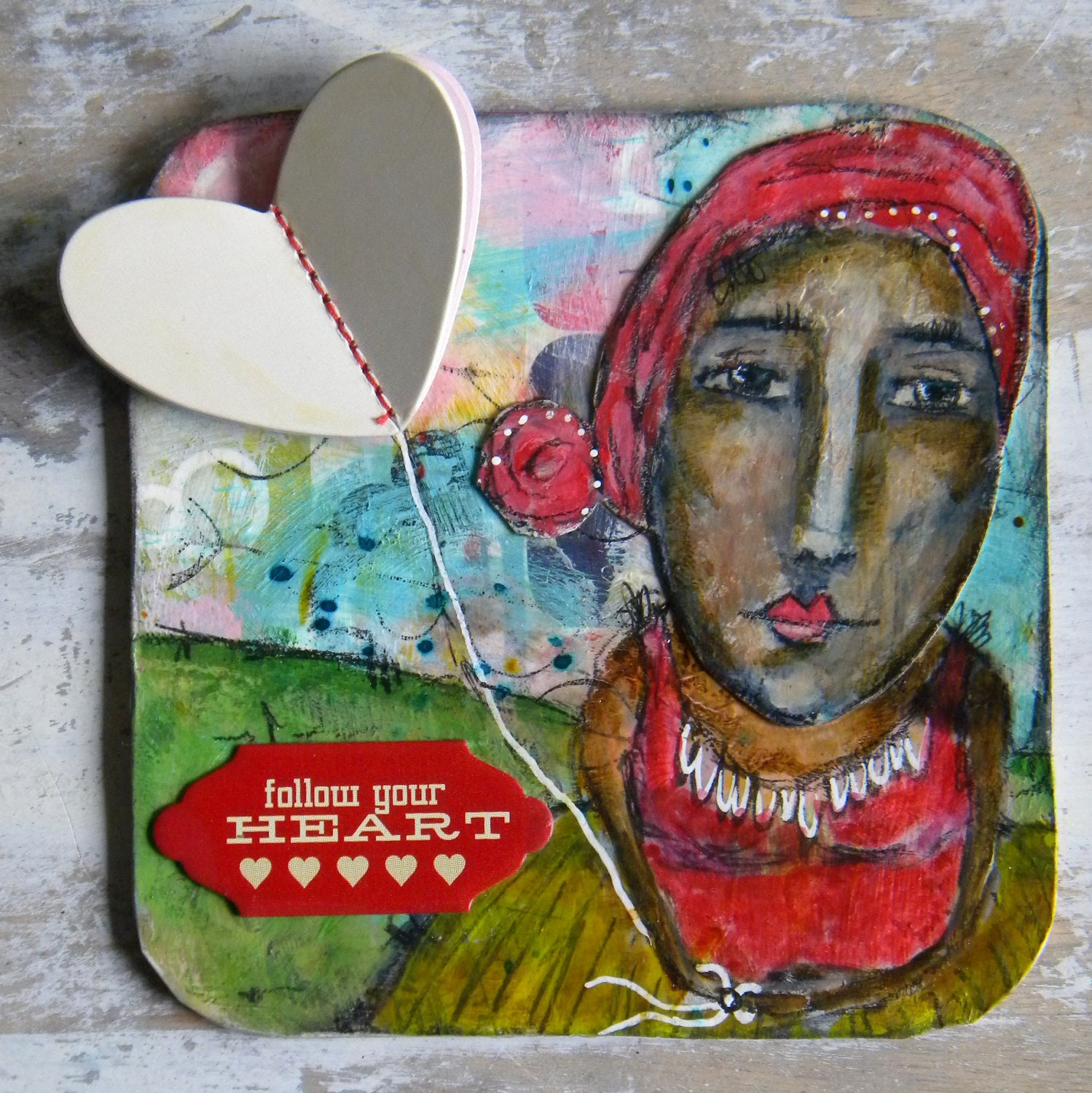 follow your heart-original painting