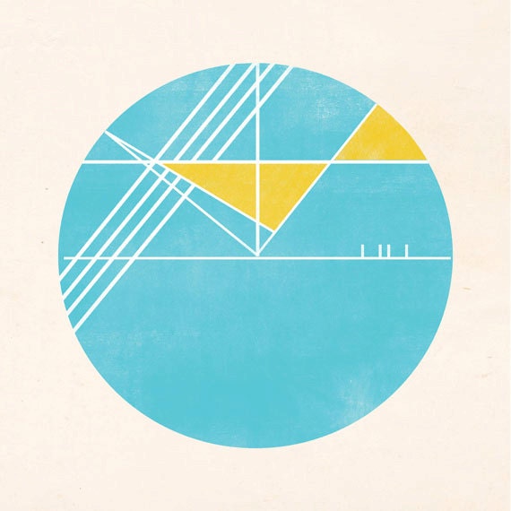 NAVIGATION - Nautical Diagram Map 12x12