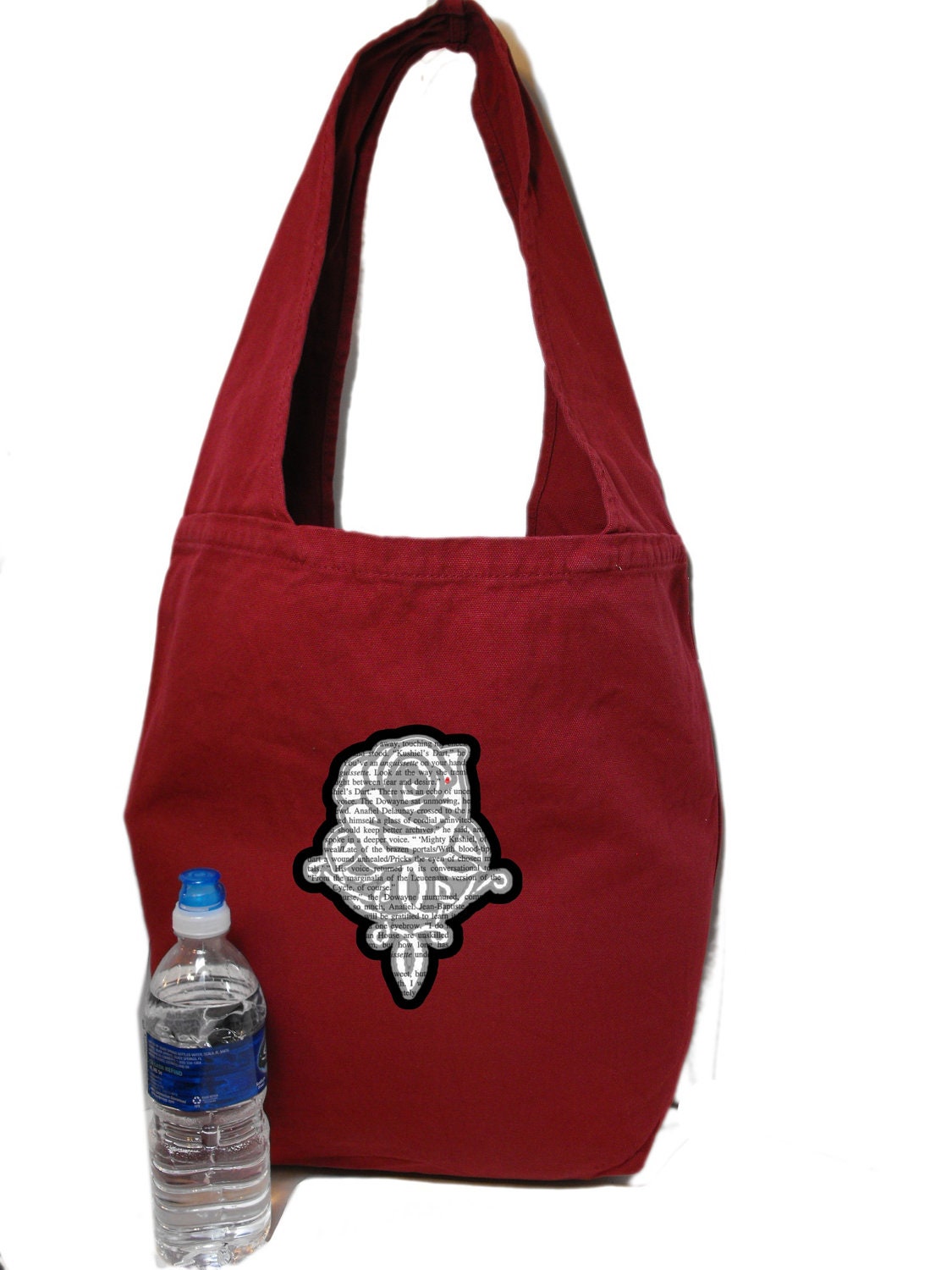 Kushiels Dart Phedres Rose Tattoo Printed Sling Bag, Shoulder bag, Market bag