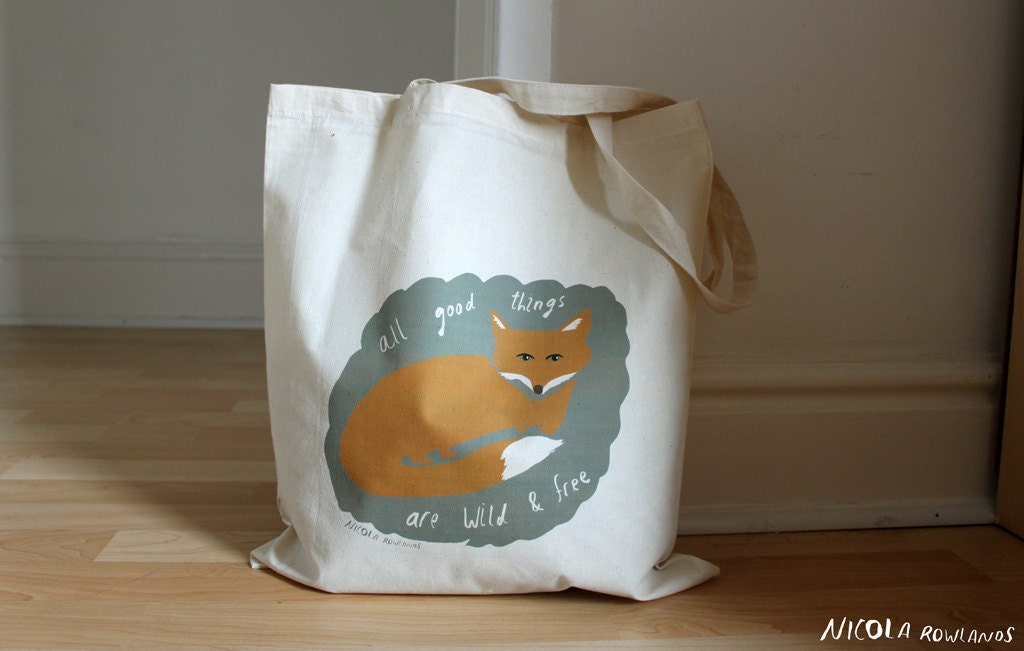 Wild & Free tote