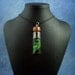 Velociraptor Specimen Jar Necklace, Handmade Prehistoric Jewelry