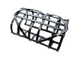 Copper Cuff bracelet - Warrior cage cuff - Iron Maiden - Skeletal Jewelry - Automaton inspired
