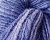 Manos del Uruguay Wool Clasica - 62, Cornflower - One Skein - Purple Blue Indigo Worsted Aran Handspun Kettle Dyed Wool Yarn