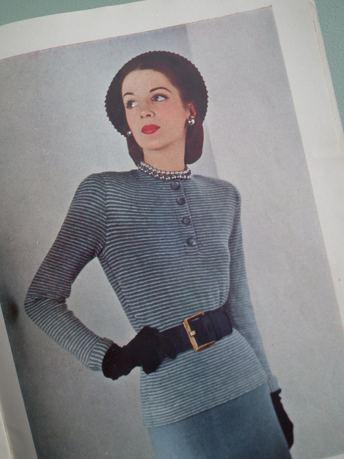 VOGUE Knitting Book No 27 - Knitting Patterns Vintage 1940s Womens Sweaters Cardigans Jumpers - 40s original patterns