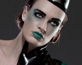 Latex Rubber Army Side Cap Hat
