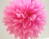 Fuchsia ... 1 tissue paper pom // birthday decorations // tea party // pinkalicious // barbie theme // party decorations Il_170x135