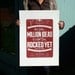 A Million Ideas. A limited edition hand pulled print (Second Edition)