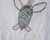 Embroidered Turtle for T-shirt