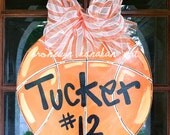 Basketball Door Hanger - Bronwyn Hanahan Original