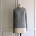 vintage 80s ralph lauren gray sweater small - medium
