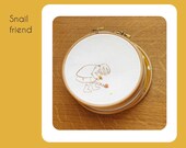 In ENGLISH - PDF Autumn Leaves - embroidery  e-book