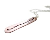 Necklace- Love in Morse Code- Custom Options