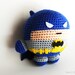 Batman Superhero Inspired Plush Toy - Fatman - Super Balls Amigurumi