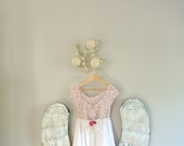 Romantic Summer dress, country floral gauze, summer dresses, cottage chic, Fairy, mori girl, True rebel clothing Large