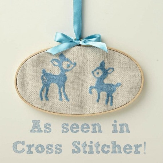 Fawn and Doe Counted Cross Stitch Kit