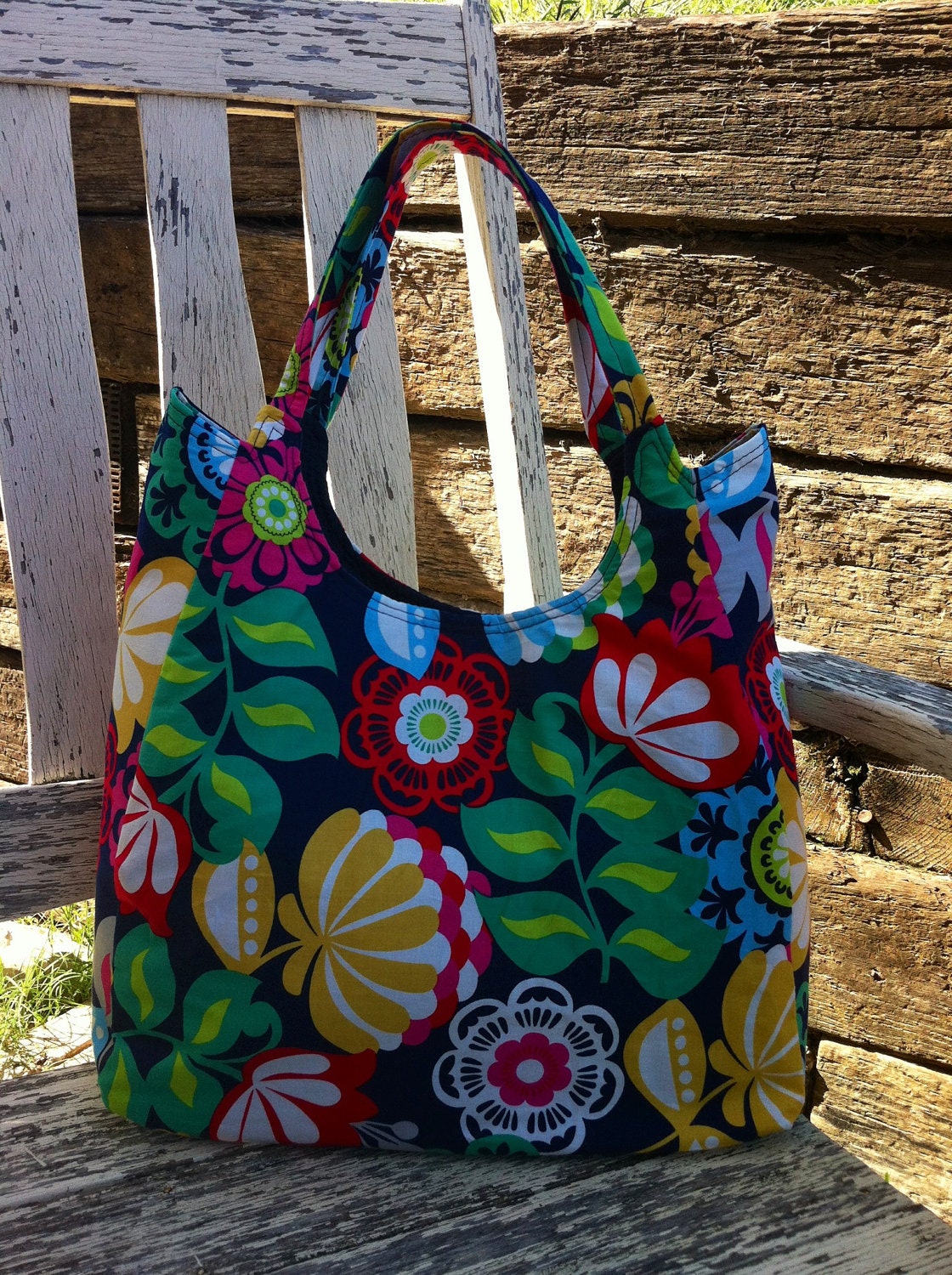 The Sedona - Fabric Tote/Handbag/Purse/Hobo