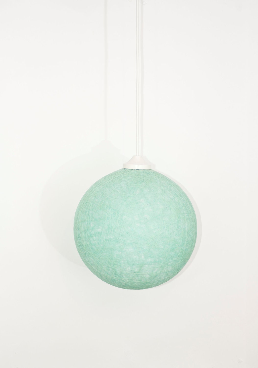 Handmade lamp, lighting, pendant light, hanging lamp, lamp shade, Contemporary lighting Cold Mint