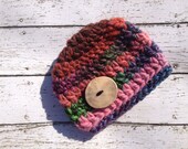 Baby Girl Hat, Crochet Baby Girl Hat, Newborn Baby Girl Hats, Baby Hat, Baby Hats, Photo Prop, Newborn Photography Prop, READY to SHIP