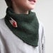 Forrest Green Triangle Scarf - One Size Fits Most - Ready to Ship