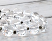 Necklace - Crystal Quartz and Sterling Silver Necklace