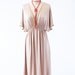 SAMPLE SALE - Flutter Sleeve Jersey Dress - Size Large