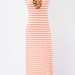 SALE - Striped Jersey Tank Maxi Dress