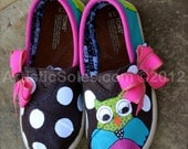 Owl Always Love You Custom TOMS Shoes - Tiny TOMS