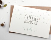 Cheers, Happy New Year - Greeting Card