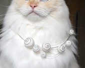 Spirally Haze Cat Hair Necklace