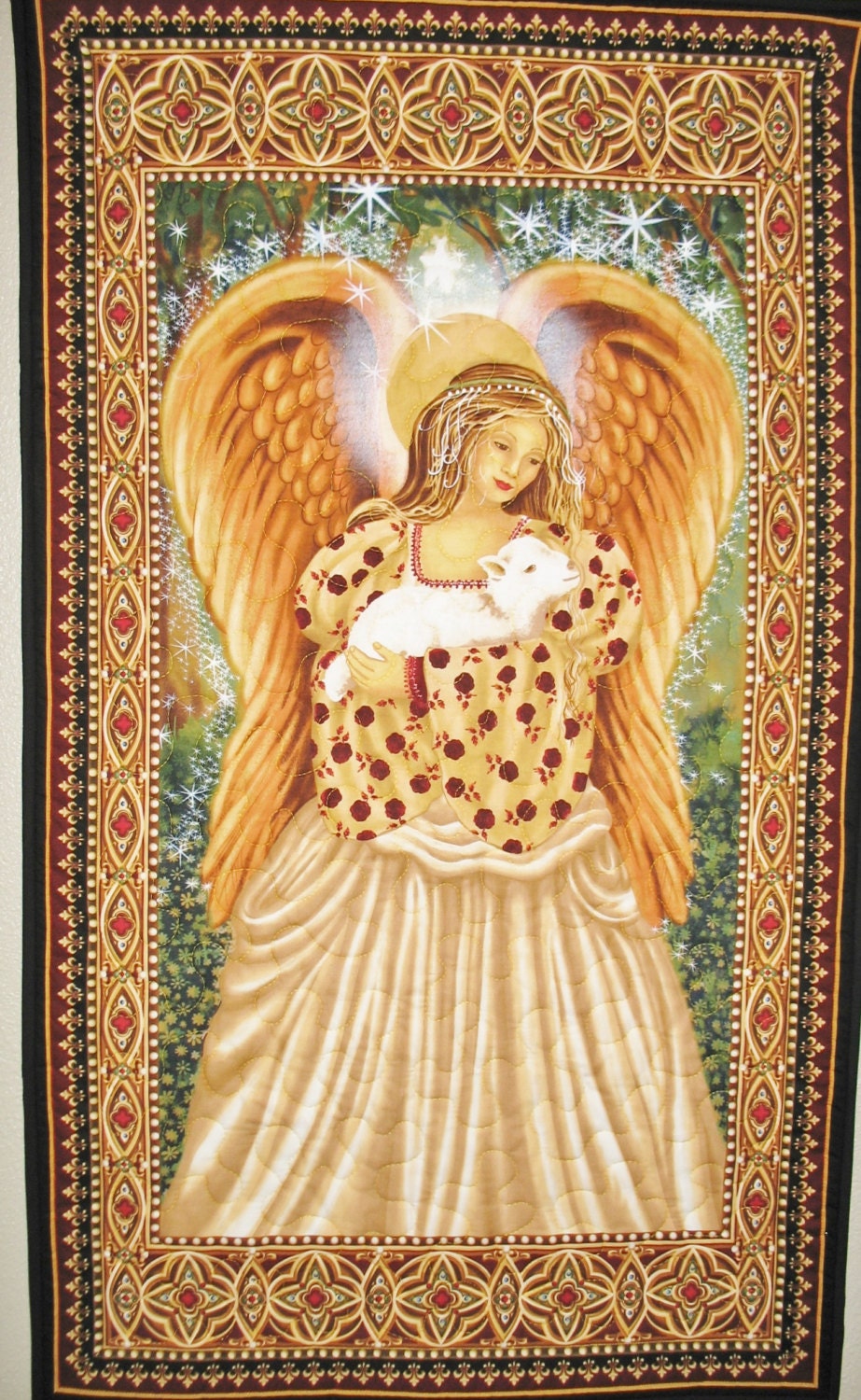 Angel Wall Hanging fabric from Michael Miller