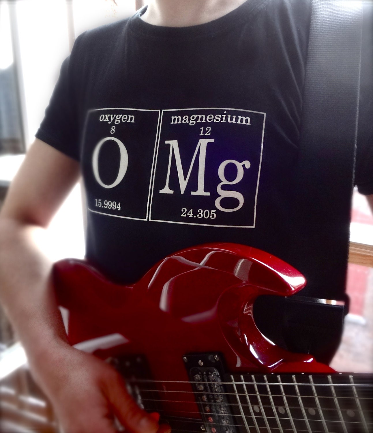 OMG Periodic Table Men's T-Shirt by Periodically Inspired - Geek Gifts Chemistry Shirt