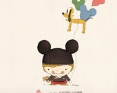 M is for Mickey Mouse Print 12x12